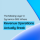The Missing Layer in Dynamics 365: Where Revenue Operations Break